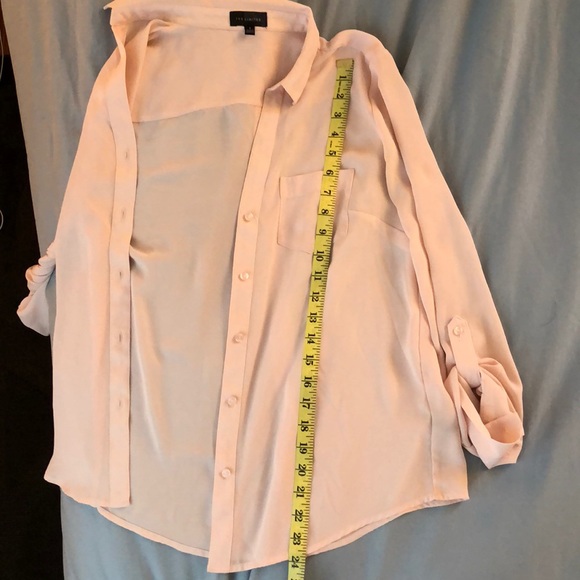 The Limited Blush Button Down Blouse - Picture 4 of 4